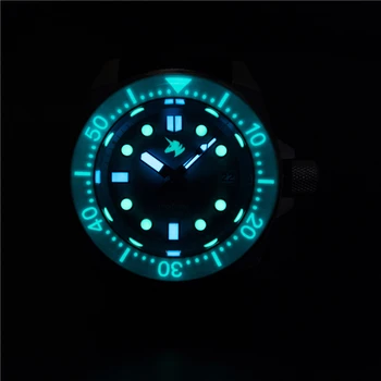 Proxima ir 2021. Jauns Safīra Stikls 42MM Vīriešu Mehāniskās Rokas pulksteni 300M Ūdensizturīgs Klasisko Luksusa Automātiskā Skatīties Relogio Masculino