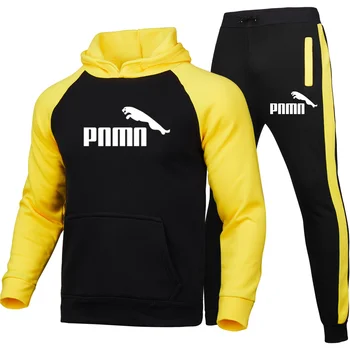 Pulovers uzvalks vīriešu sporta 2020. gadam gadījuma kapuci bikses vīriešu sporta bikses kapuci sporta krekls vīriešiem ir uzvalks skriešanas sporta bikses