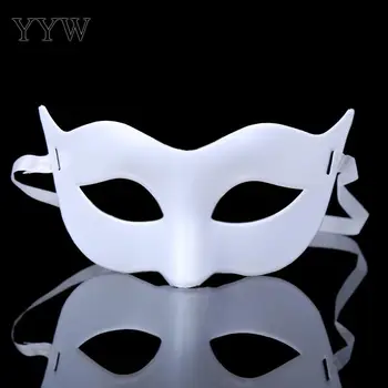 Puse Masku Halloween Masku Maskas Tušas Halloween Cilvēks Anonīmas Personas Bārs Venēcijas Maska, Sudraba, Sarkana Masker Karnevāla Maska
