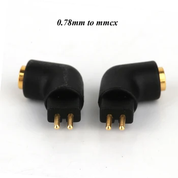 Pāris hifi audio MMCX Converter 0.78 MM Austiņu Pārveidotājs Plug 0.78 mm mmcx hi-end mmcx, lai qdc