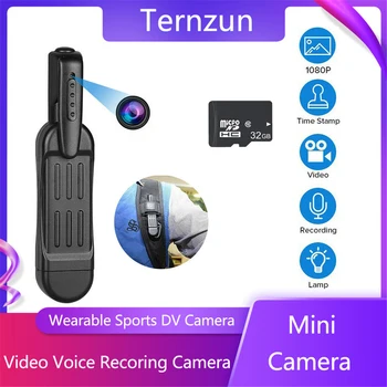 Pārnēsājams Mini Kameras Nēsāšanai Pildspalvu Video Reģistratoru, DV Kamera Ar 32G Karti Konferences Interviju Pierādījumus Ierakstīt Sporta