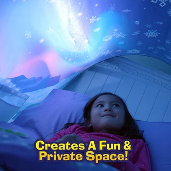 PĒRKAT 1 TELTS SAŅEMT 1 LED Sapnis Teltis Ar Led Gaismas Unicorn Kosmosa Ziemas Dinozauru Dvīņu Izmēra Bērniem, Bērnu Dzimšanas dienas, Ziemassvētku Dāvana