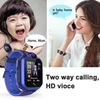 Q19S Ūdensizturīgs Kids Smart Watch SOS Antil-zaudēja Smartwatch Bērnu 2G SIM Kartes Pulksteņa Zvanu Atrašanās vietas Noteicējs Smartwatch PK Q50 Q90