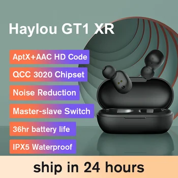 QCC 3020 Čipu Haylou T17/GT1 Plus /GT1 XR 3D Skaņu, Bezvadu Austiņas,AptX auss Mini Bluetooth Austiņas xiaomi IOS tālruni