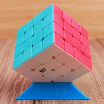QIYI Zīmolu Magic Cube 4x4x4 Izglītojošas Rotaļlietas Bērniem Ātrums Puzzle Profesiju Cubo Magico Bērniem Rotaļlietas Spēle QIYUAN S 160