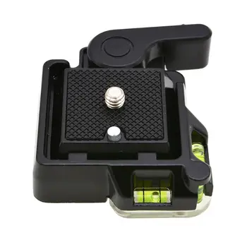 QR-40 Metāla Quick Release Plate Skavu Stiprinājums Bāzes Turētājs Videokamera, Statīvs Monopod Platforma Stāvēt DSLR Kameru Piederumi
