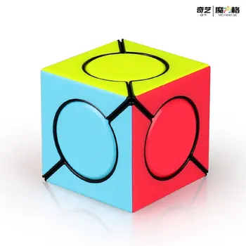 QiYi FangYuan Sešas Vietas Magic Cube Ātrums Twisty Smadzeņu Ķircinātājs Puzzle Grūti Izlūkošanas Izglītojošas Rotaļlietas Bērniem