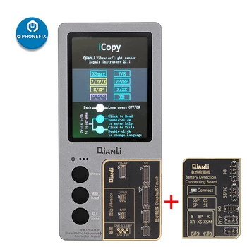 QianLi ICopy Plus LCD Displejs EEPROM Programmētājs iPhone 7 8 8P X XR XS Max 11 Pro Max Gaismjutīgās Vibrācijas Akumulatoru Remonts