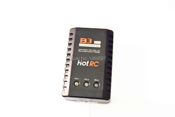 RC B3 20W 2S-3S Lipo Akumulatora Kompakts Viegli Bilance Lādētāju RC Modeli, ES Plug / US Plug