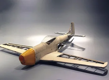 RC Lidmašīnu ar Lāzeru Griezti Balsa Koka Lidmašīna, Komplekta Jaunas P51 Rāmja, bez Vāka Spārnu 1000mm Bezmaksas Piegāde Modeļu Veidošanas Komplekts