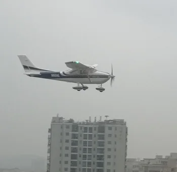 RC Rotaļlietas Plaknes EPO Cessna 182 1410mm Spārnu 6ch Ar Atlokiem un Led Gaismas PNP