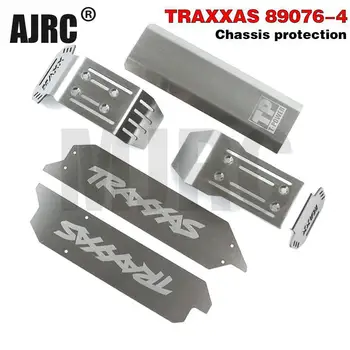 RC auto TRAXXAS 89076-4 1/10 maxx bufera Šasijas Bruņas Aizsardzību Skid Plate Traxxass maxx opciju jaunināt