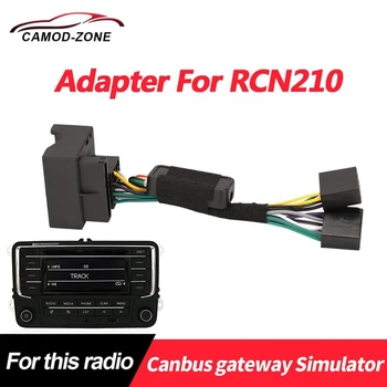 RCN210 Bluetooth Automašīnas Radio, Daudzfunkciju Stūres Rata Pogas Kontroles Canbus vārti Simulators Adapteris B6