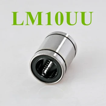 RDBB 10 gab LM10UU/LB10UU Lineāro Gultņu 10x19x29 mm, 10 mm Kalibra Standarta lineārie gultņi, kas paredzēti jaudas instrumentu detaļas