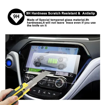 RUIYA ekrāna aizsargs Opel ampera-e/Vauxhall ampera-e IntelliLink 10.2 collu navigācijas ekrāns,9H rūdīts stikls aizsardzība
