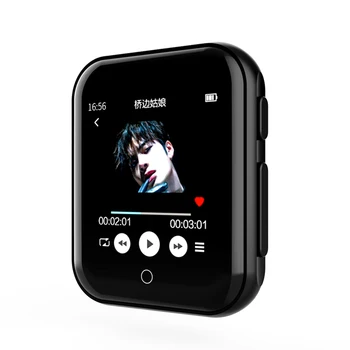 RUIZU Metāla Mini Walkman MP4 atskaņotājs skatīties Bluetooth 5.0 iebūvēts skaļrunis 8G e-grāmatu FM radio ierakstīšanas Pedometrs