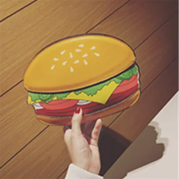 Radošā Stila Sieviete Hamburger saldējums plecu somas Cupcake PU Ķēdes somas Gudrs Hamburger Popkorns Kartupeļi 3D Messenger Somas