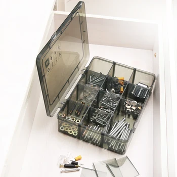 Radošā multi-funkcionālo Instrumentu kaste Portatīvo Daļas uzglabāšanas kaste instrumentu gadījumā Skrūvgriezi Rieksti Komplekti Remonta rīku organizators konteineru