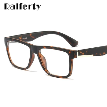 Ralferty Vīriešu Optisko Rāmis 2019 Classic Laukumā Matt Blue TR90 Recepšu Brilles Tuvredzība, Briļļu oculos de grau F8020