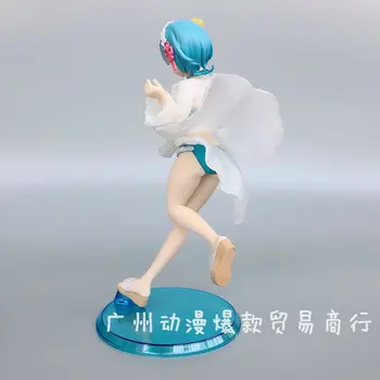 Rem Anime no Jauna Dzīve citā pasaulē no nulles Rem Peldkostīmu Ver PVC Rīcības Attēls Statuetes Kolekciju Modelis Rotaļlietas, Dāvanu