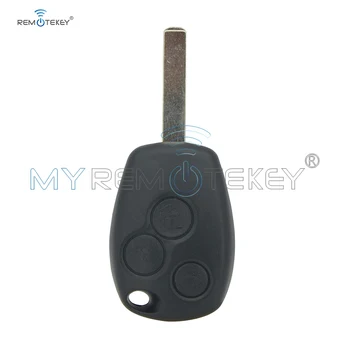 Remtekey Tālvadības auto atslēgu gadījumā, shell, 3 pogas VA6 par Renault Clio III Kangoo II Master Modus