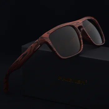 Retro Imitācija Bambusa Koka Saulesbrilles Vīriešiem, Sievietēm Zīmola Dizaineru Sporta Brilles Zelta Spoguļi Saules Brilles Toņos lunette oculo