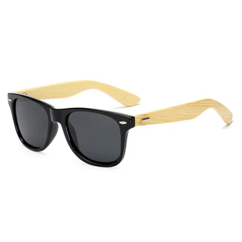 Retro Koka Saulesbrilles Vīriešu Bambusa Sunglass Sieviešu Zīmola Dizaina Sporta Brilles Zelta Spoguļi Saules Brilles Toņos lunette oculo