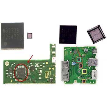 Rezerves Akumulatora Uzlādes IC Mikroshēmā M92T36 ,HDMI Mātesplati M92T17 Audio un Video Kontroles IC Mikroshēmu Nintend Slēdzis NS