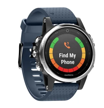 Rezerves Silicagel Ātri Uzstādīt Band Siksnu Garmin Fenix 5S GPS Skatīties Quick Release Smart Skatīties Krāsains Piederumi