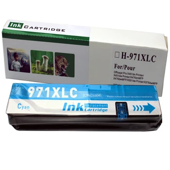 Rezerves tintes kasetne HP970 HP970XL HP971 HP971XL hp Officejet Pro X451dn X451dw X476dn X476dw