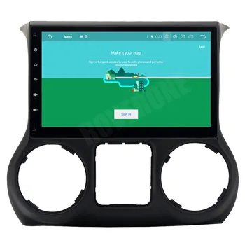 RoverOne Android 10 Octa Core Automašīnas Radio, GPS Jeep Wrangler 2011. - 2016. Gada Multimediju Atskaņotājs, Stereo Bluetooth Galvas Vienības, NE DVD