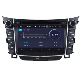 RoverOne Auto Multimediju Atskaņotāju Hyundai i30 2012 2013 Android 10 Octa Core Radio, DVD, GPS, Bluetooth Autoradio
