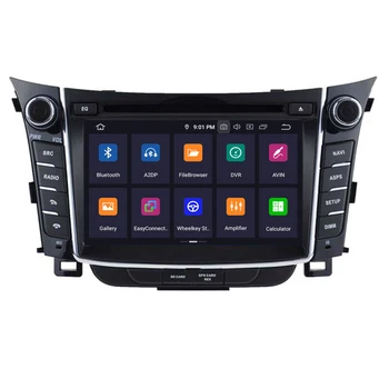 RoverOne Auto Multimediju Atskaņotāju Hyundai i30 2012 2013 Android 10 Octa Core Radio, DVD, GPS, Bluetooth Autoradio
