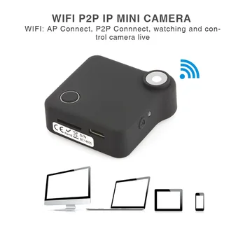 Rīcības Kameras Mini Kameras Sporta Home Security, IP Kameras Bezvadu Smart WiFi Audio Ieraksts Uzraudzības Baby Monitors HD 1080P