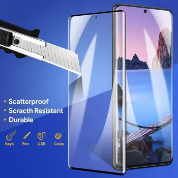 Rūdīta Stikla Samsung Galaxy S20 Ekrāna Protecto uz Samsun S20 Drošības Aizsardzības Tālrunis Coque Piederumi