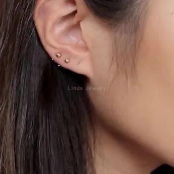 S925 sudraba mazo bohimia auss kaulu temperaments vienkārši hipoalerģiska auss gredzens personības auskari sievietēm sieviešu