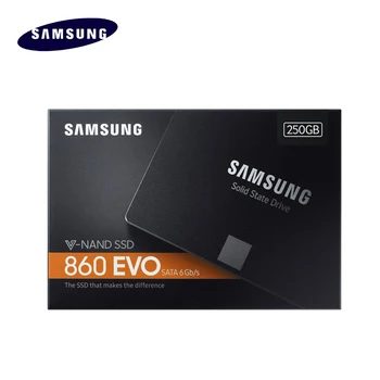 SAMSUNG SSD 860 EVO 250GB 500 GB, 1 TB Iekšējo Cieto Disku HDD Cietais Disks SATA3 2.5 collu Klēpjdators, Desktop PC TLC