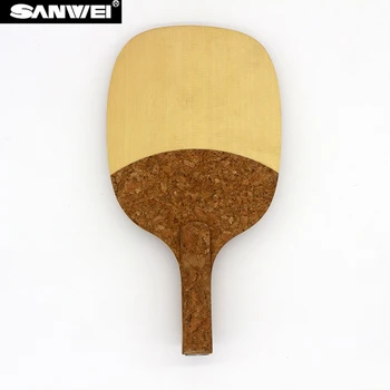 SANWEI Galda teniss asmens R2 HINOKI Japāņu Penhold cietā cypress JS ping pong rakete bat bradāt