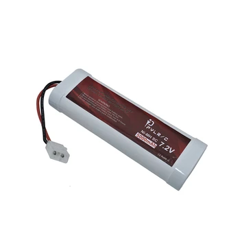 SC*6 Šūnu 7.2 V 5000mAh 15c var atkārtoti Uzlādējamu Ni-MH Akumulatoru ar 2P Tamiya Plug par RC Tālvadības pults RC rotaļlietas Automašīnas Akumulatora