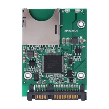 SD/SDHC/SDXC/MMC Zibatmiņas Karti ar SATA Adapteri ar Enclosure 2,5