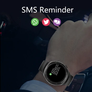 SENBONO 2020. GADAM 8G Atmiņas Mūzikas Atskaņotāja Smart Skatīties Vīriešiem, Sievietēm Pilnīga skārienekrāna Sporta Ūdensizturīgs Smartwatch IOS Android