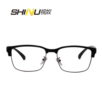 SHINU Zīmola Progresējoša Multifokāla Lasīšanas Brilles Vīriešu Skatīt Tuvu, Tālu Oculos De Grau Recepšu Aizsardzības Spēļu Glāzes Vīriešiem