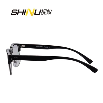 SHINU Zīmola Progresējoša Multifokāla Lasīšanas Brilles Vīriešu Skatīt Tuvu, Tālu Oculos De Grau Recepšu Aizsardzības Spēļu Glāzes Vīriešiem
