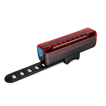 SHIZIWANGRI 2600mAh LED Taillight Velosipēdu USB Lādējamu Drošības Brīdinājuma Gaismas Velosipēds Aizmugures Gaismas Lukturīti