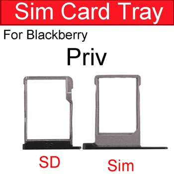 SIM karte SD Kartes ligzda Turētājs BlackBerry Keyone DTEK70 Key2 SIM Micro SD Kartes Slots Ligzdas Adapteris BlackBerry Priv q20 full Daļas
