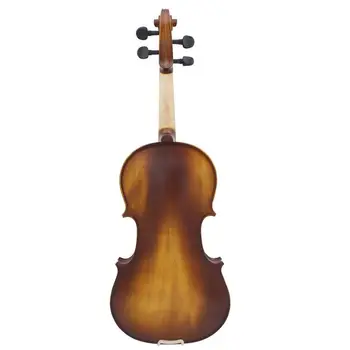 SLADE AV-508 4/4 Pilna Izmēra Akustiskā Vijole Vijole Komplekts masīvkoka Matēts Apdare ebony Seju Klāja, 4-Stīgu Instrumentu
