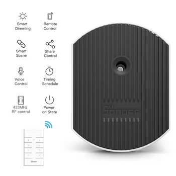 SONOFF D1 Wifi Smart Reostats Slēdzis DIY Smart Home Mini Switch Module Regulējiet Gaismas Spilgtumu Darbu Ar eWeLink LIETOTNI Google Home