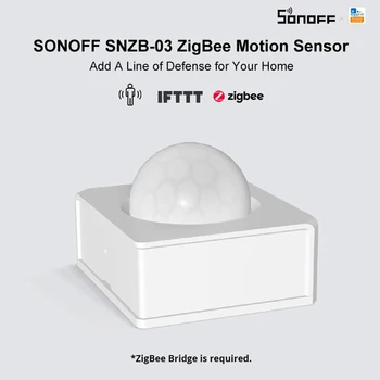 SONOFF SNZB-03 ZigBee Kustības Sensors Smart Home Atklāt Signalizācija Darbu Ar ZigBee Tilta eWeLink Smart Home Security For Android, IOS