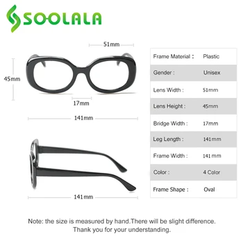 SOOLALA 2gab Kārta Anti Zilā Gaisma Lasīšanas Brilles Sievietēm Brilles Rāmis Tālredzīgs Presbyopic Lasītāji Lasīšanas Brilles Jaunu +0.5