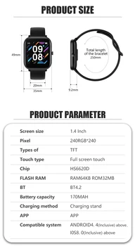 SUOLESHI® P8 Smart Skatīties Vīriešiem, Sievietēm, Sporta IP67 Waterproof Pulkstenis P20 sirdsdarbība, Asins Spiediena Monitoru, Smartwatch IOS Android